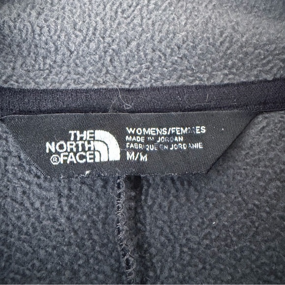 The North Face | Shastina Full Zip Fleece Jacket Slim Fit Dark Gray Medium - Picture 10 of 12